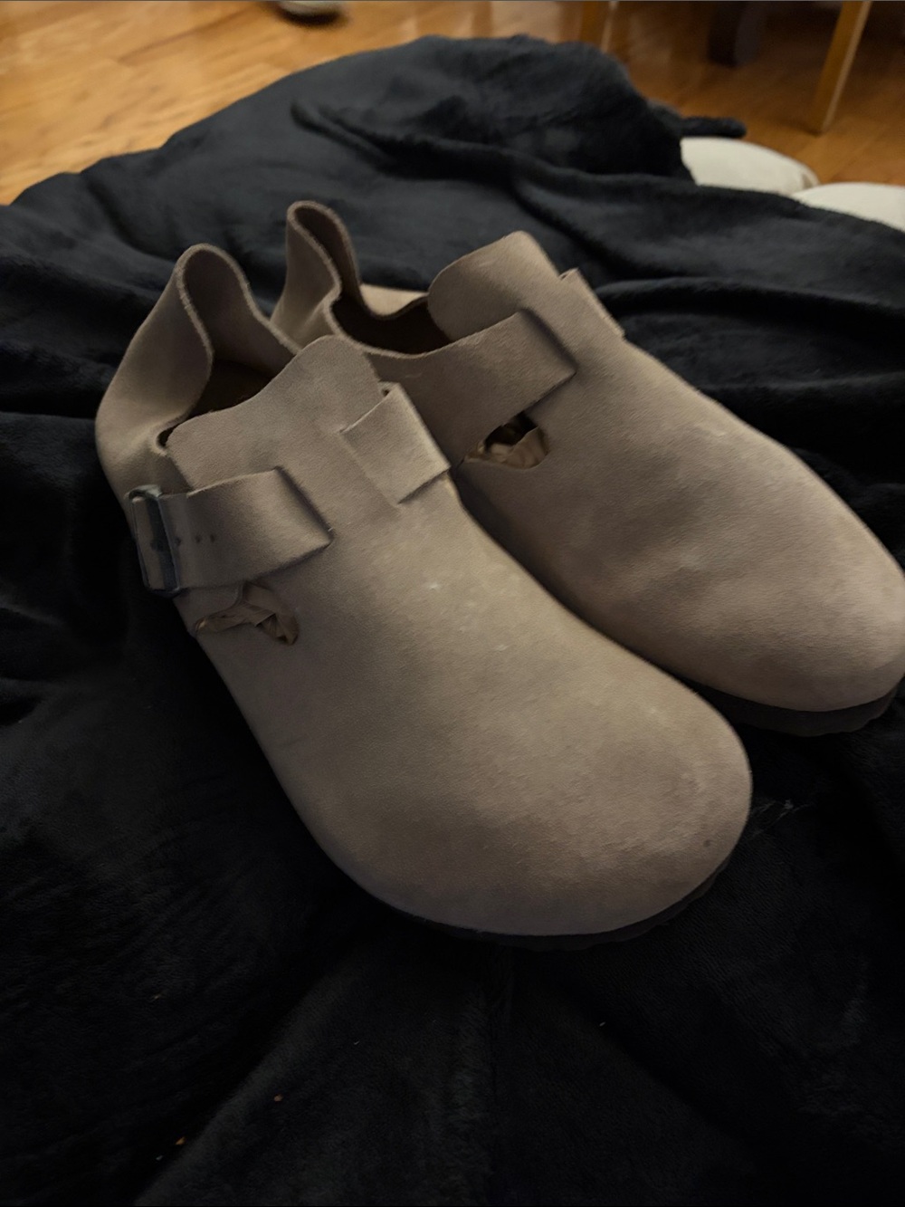 Men’s Birkenstock London Suede shoe - Taupe